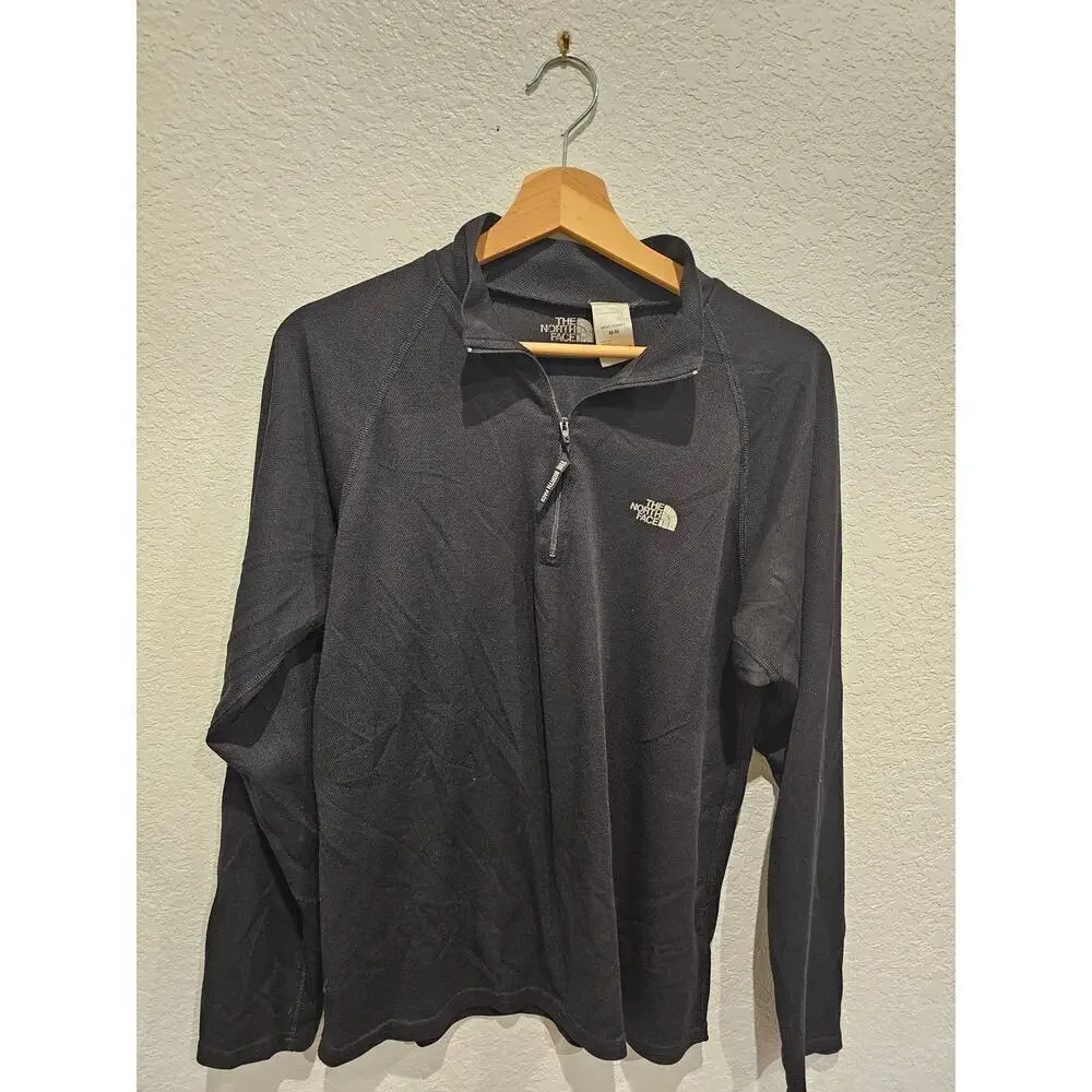 North face Leather blouse Madewell Black size m